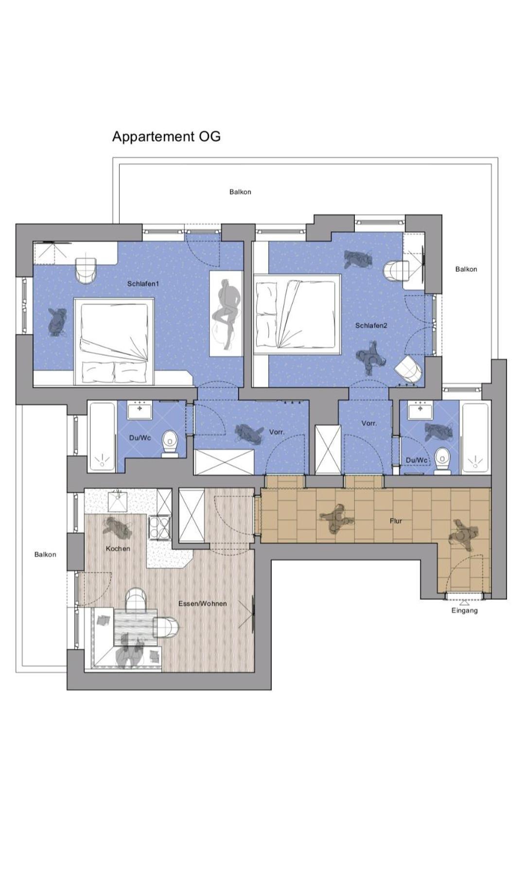 גרלוס Zeitlos Apartments מראה חיצוני תמונה